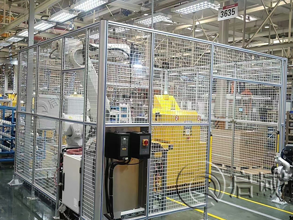 工業鋁型材防護圍欄