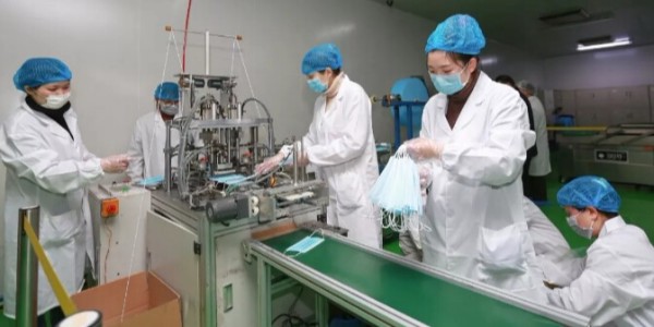 啟域鋁材為口罩設備企業提供型材備送